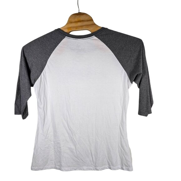 Disney Parks Beauty and the Beast Baseball Style‎ Shirt XL Women's 3/4 Sleeves - Picture 3 of 8